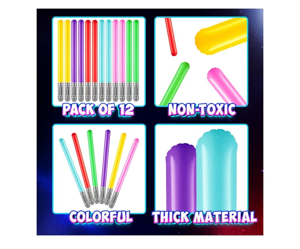 Bedwina Inflatable Lightsabers