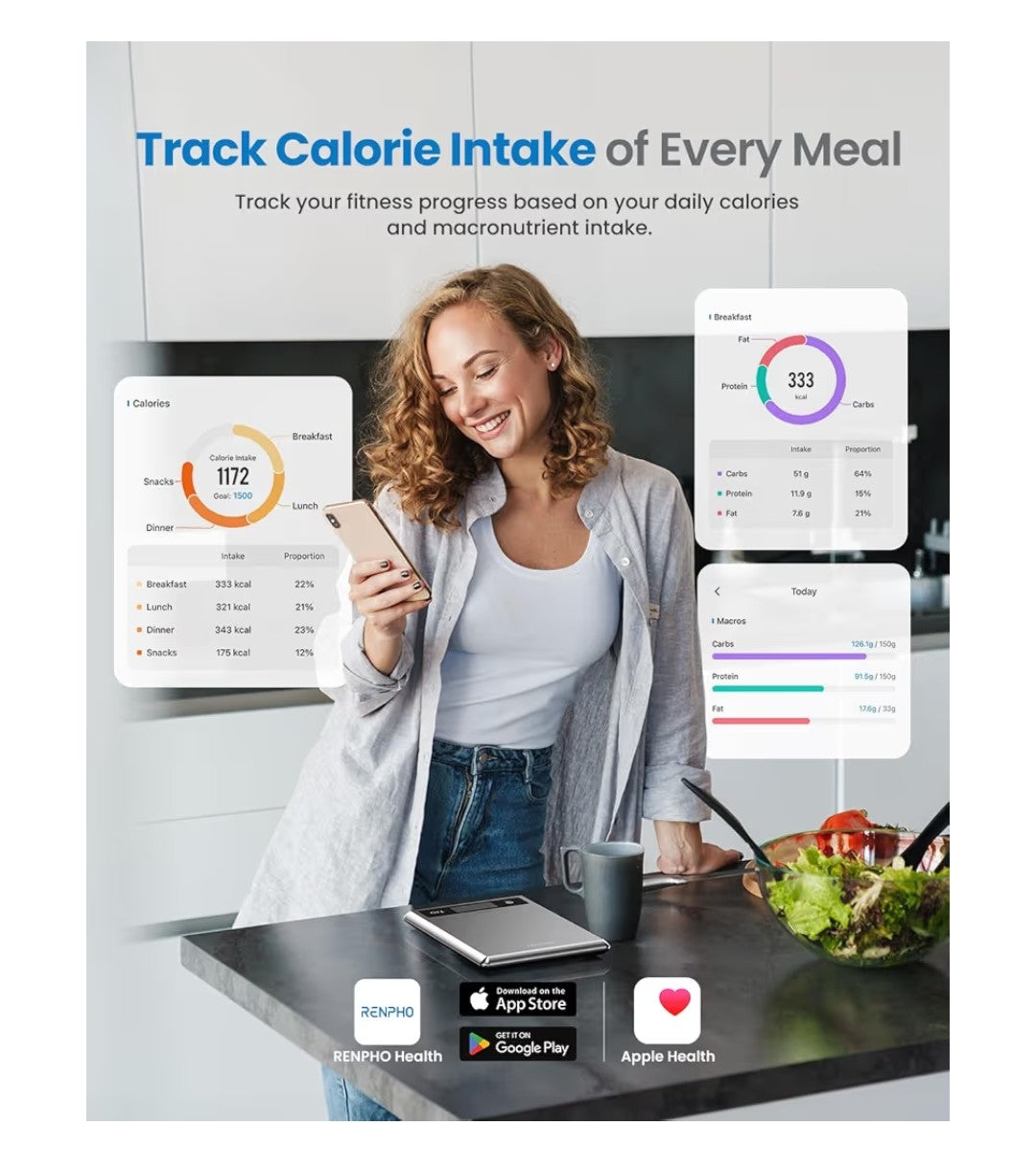 Renpho Calibra 1 Smart Nutrional Scale
