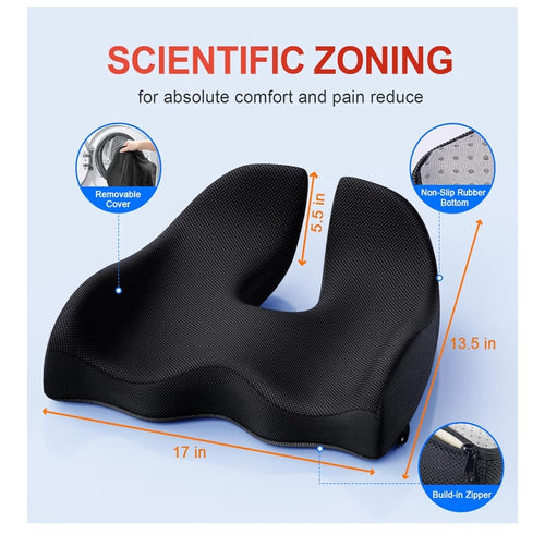 A-Pce Memory Foam Seat Cushion