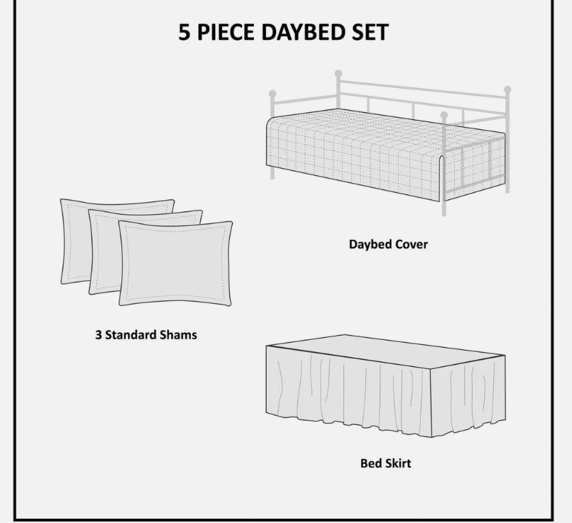 Urban Habitat 5 Piece Daybed Set