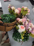 2 Hanging Flower Pots