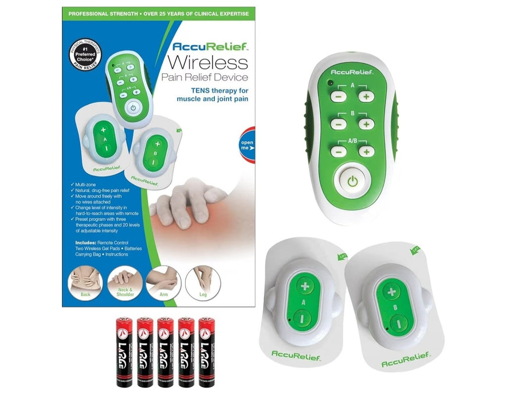 AccuRelief Wireless TENS Unit with Remote Control