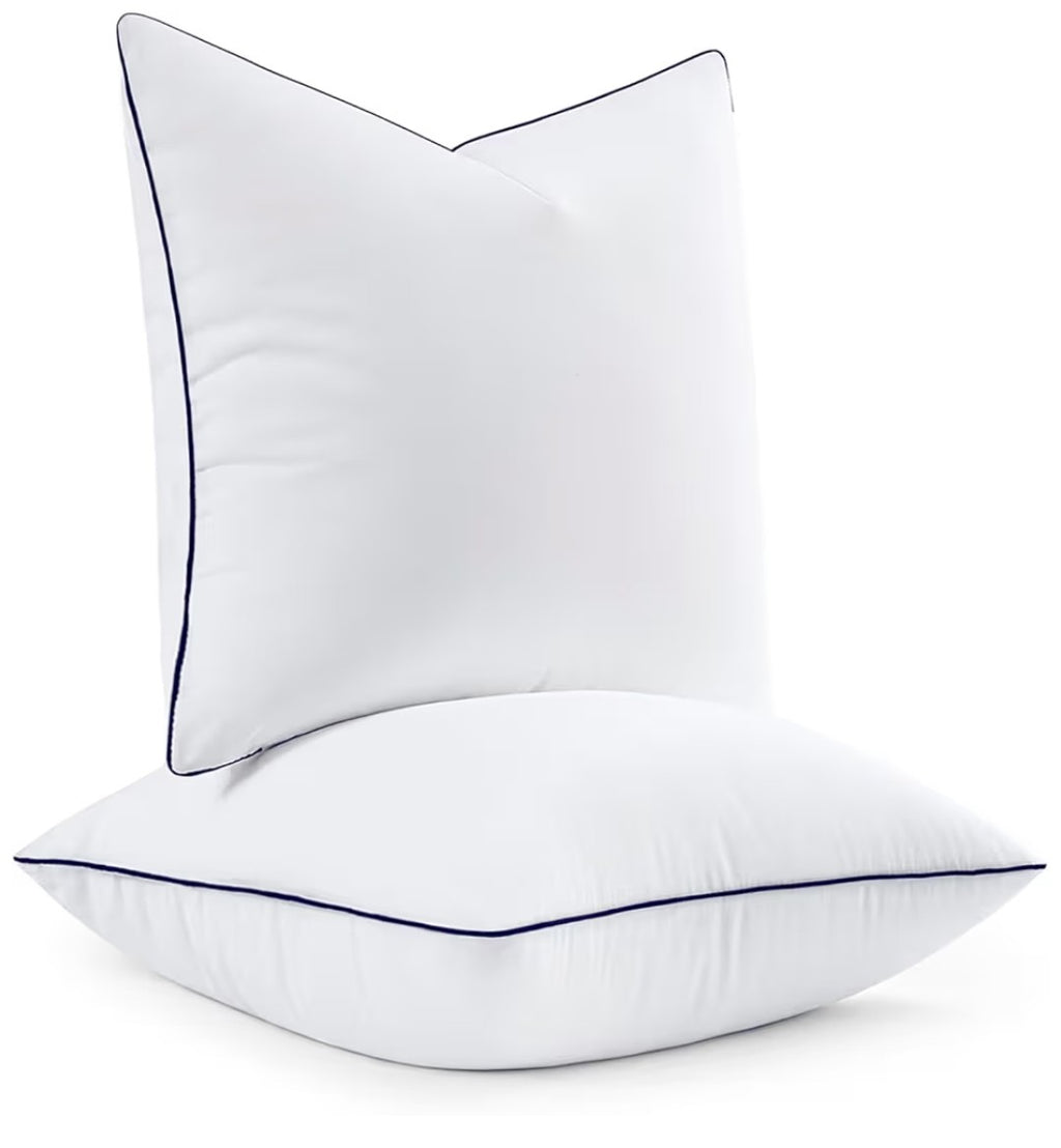 24"x24" Soft Throw Pillows (2 pack)