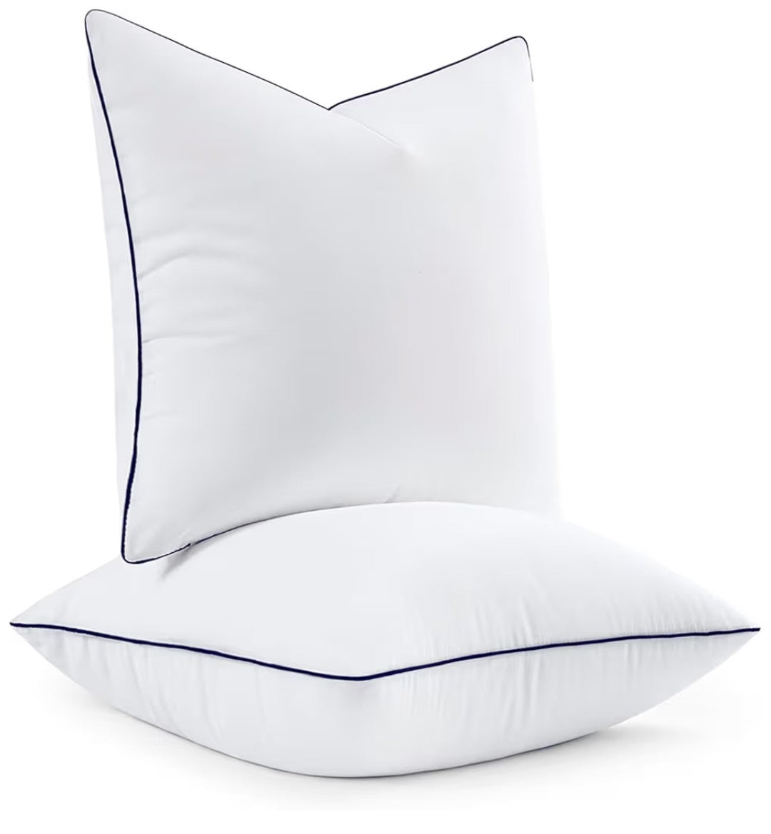 24"x24" Soft Throw Pillows (2 pack)