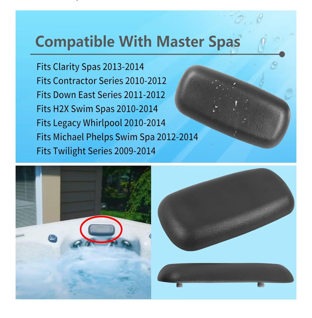 4 Pack Hot Tub Compatible with Master Spas Pillow