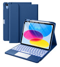 iPad A16 11/10th Generation Case with Keyboard