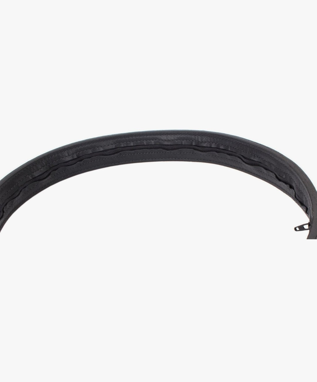 Yonder Leather Company Leather Belt with Hidden Money Pocket (Size 40)