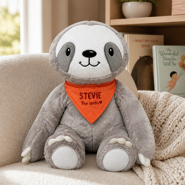 Lilly's Love Stevie the Sloth Weighted Stuffed Animals