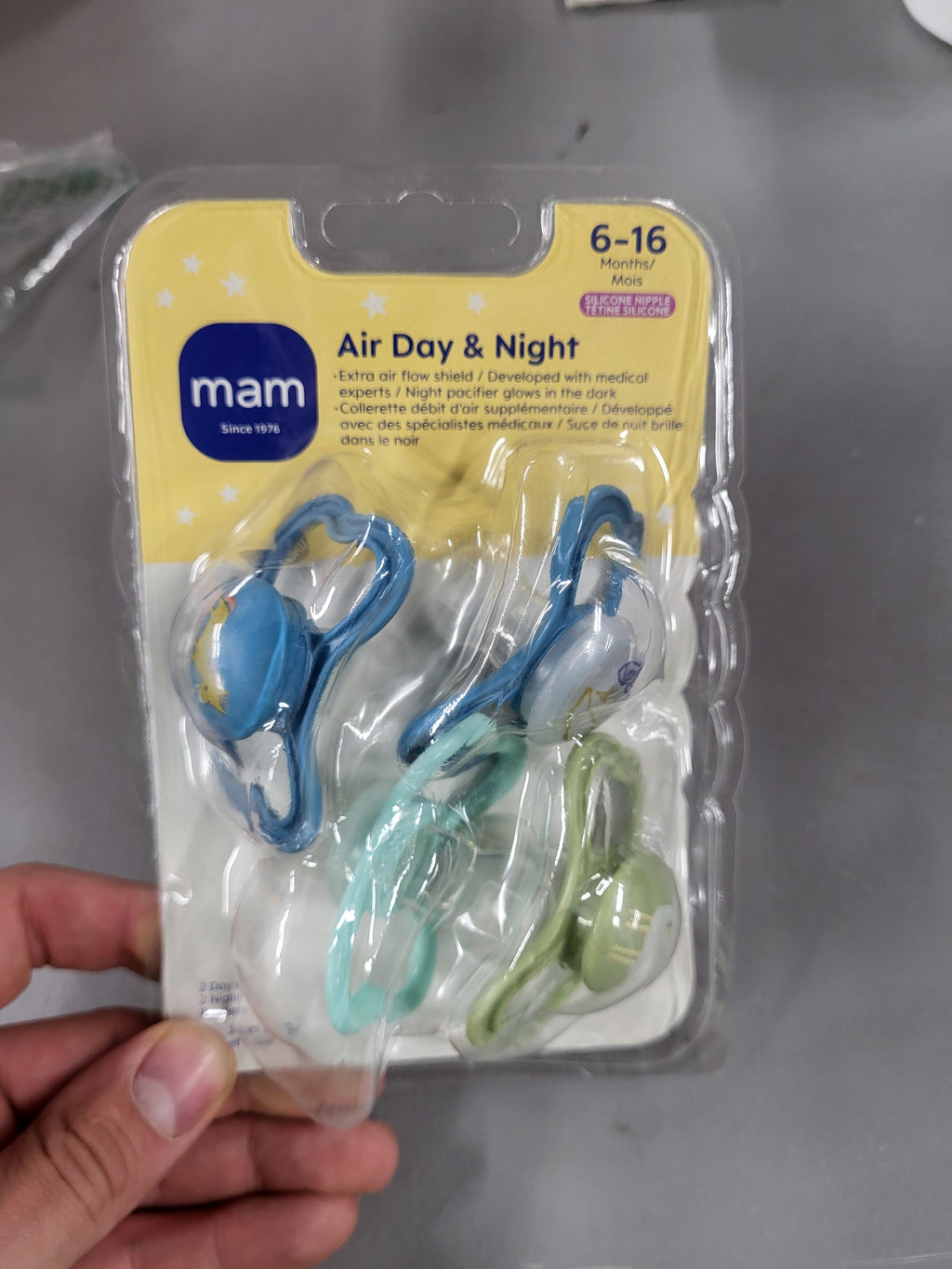 Air Pacifier 4 pack (6-16 months)