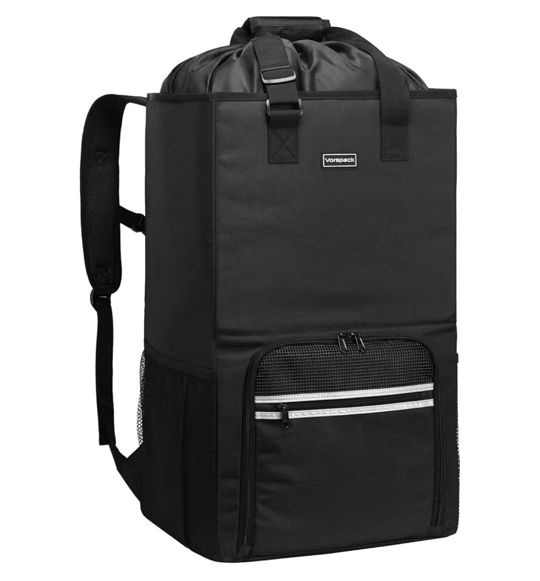 Vorspack Laundry Bag Backpack 90L (Black)