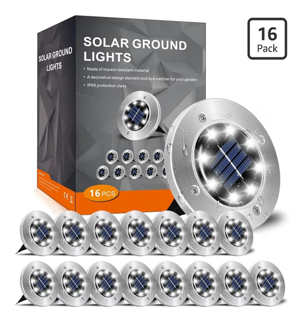 Solar Waterproof Oitdoor Lights 16 pack