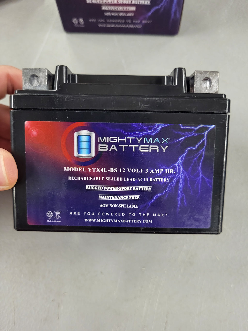 Mighty Max Battery YTX4L-BS SLA