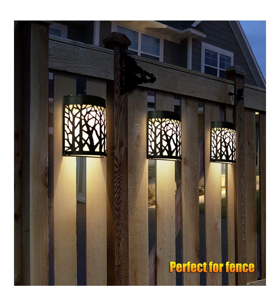 DenicMic Solar Outdoor Wall Sconce
