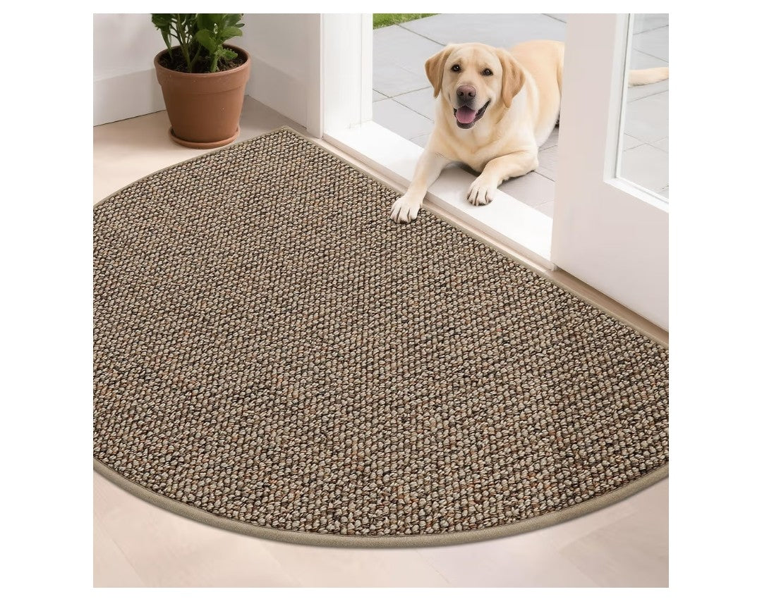 Dirt Trapper Door Mat Half Circle 32in x 48in