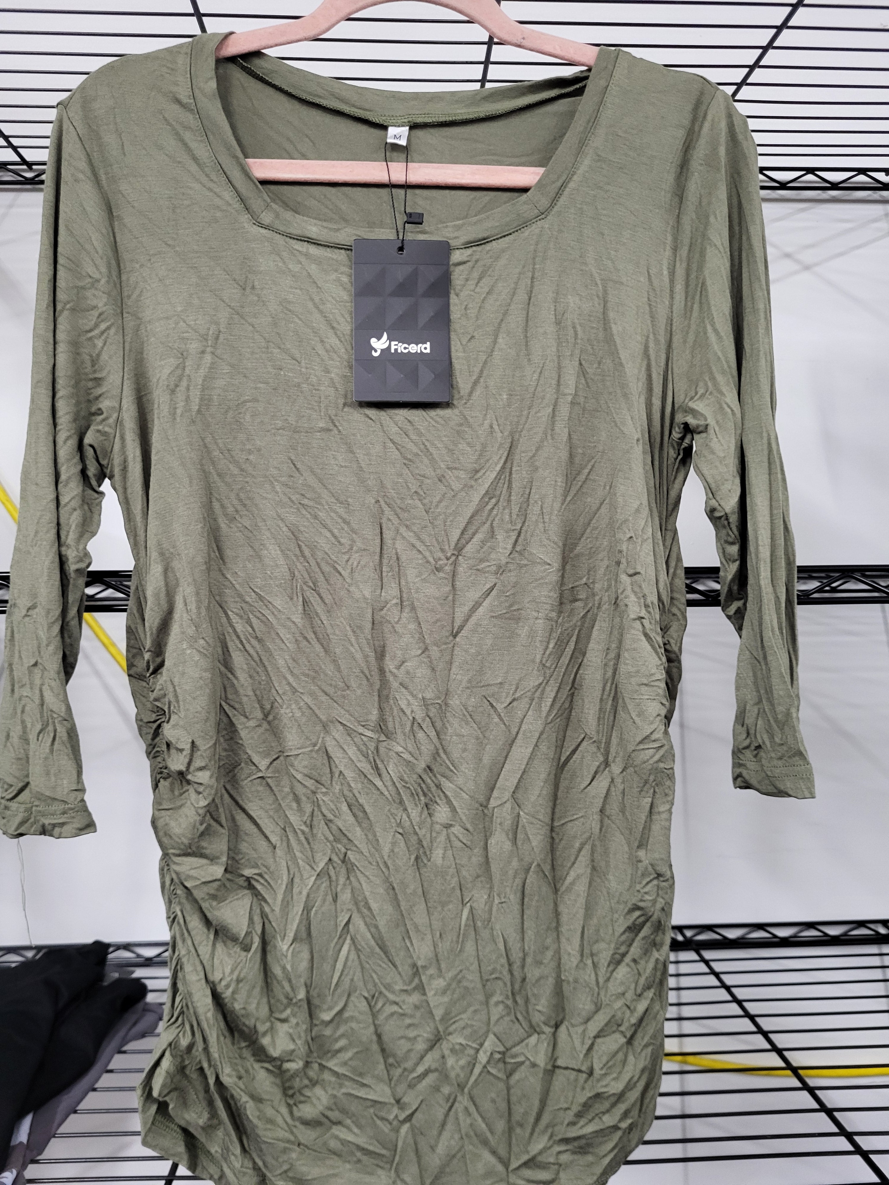 Long Sleeve Maternity Shirt (Medium)