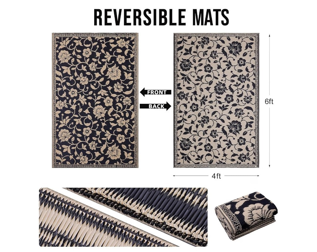 Waterproof Outdoor Rug (4ft x 6ft)