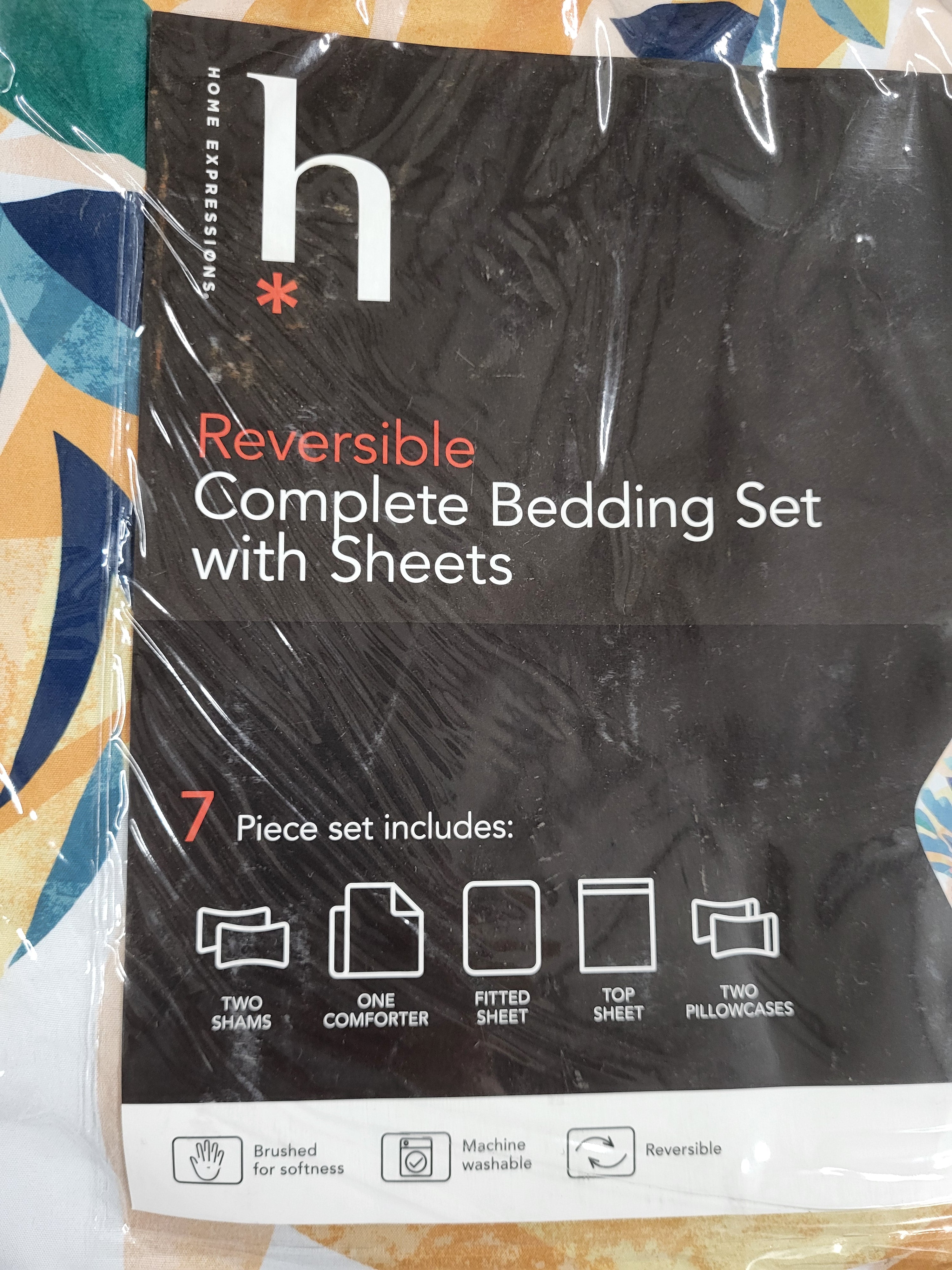 Home Expressions Raelynn 7pc Bedding Set (Queen)