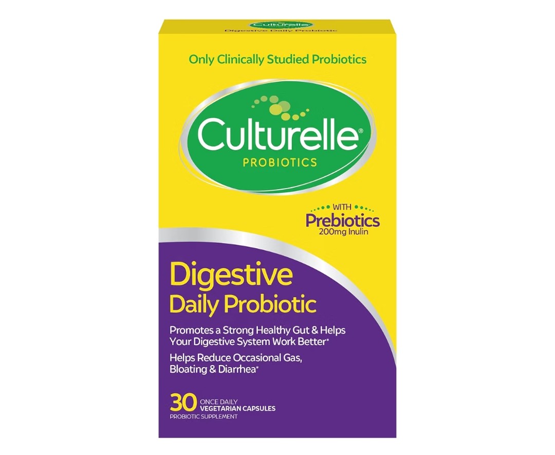 Culturelle Digestive Daily Probiotic (30 Capsules) (Copy)