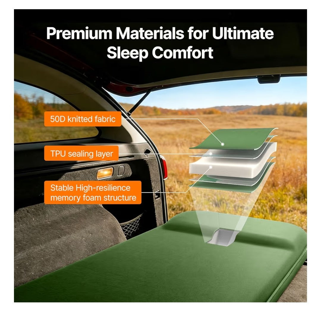 Ogery Self-Inflating Foam Sleeping Pad