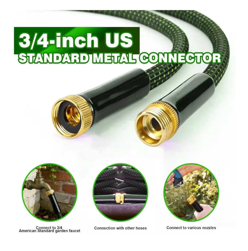 Triple-Layer 50ft Garden Hose