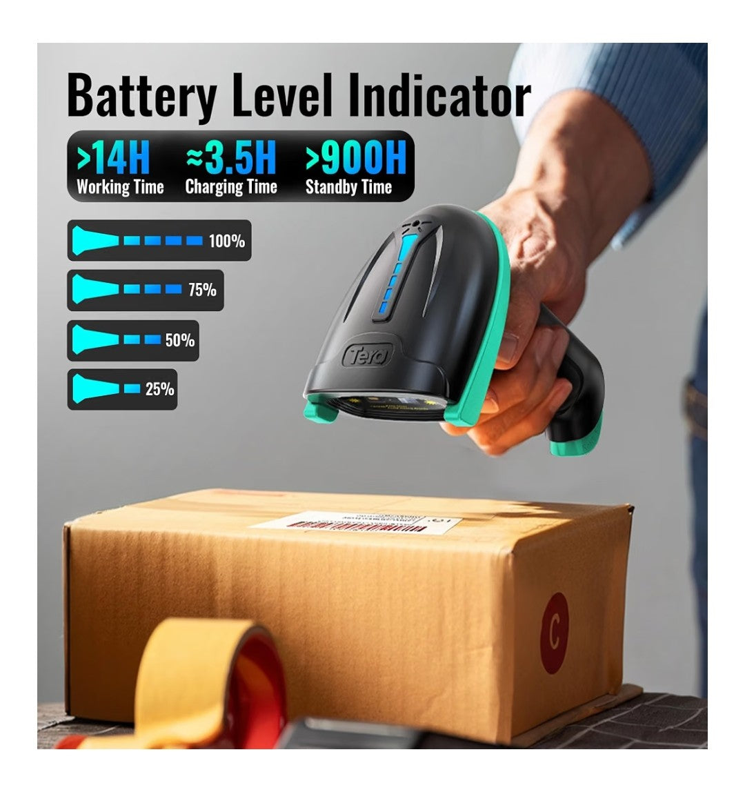 Tera Wireless Barcode Scanner
