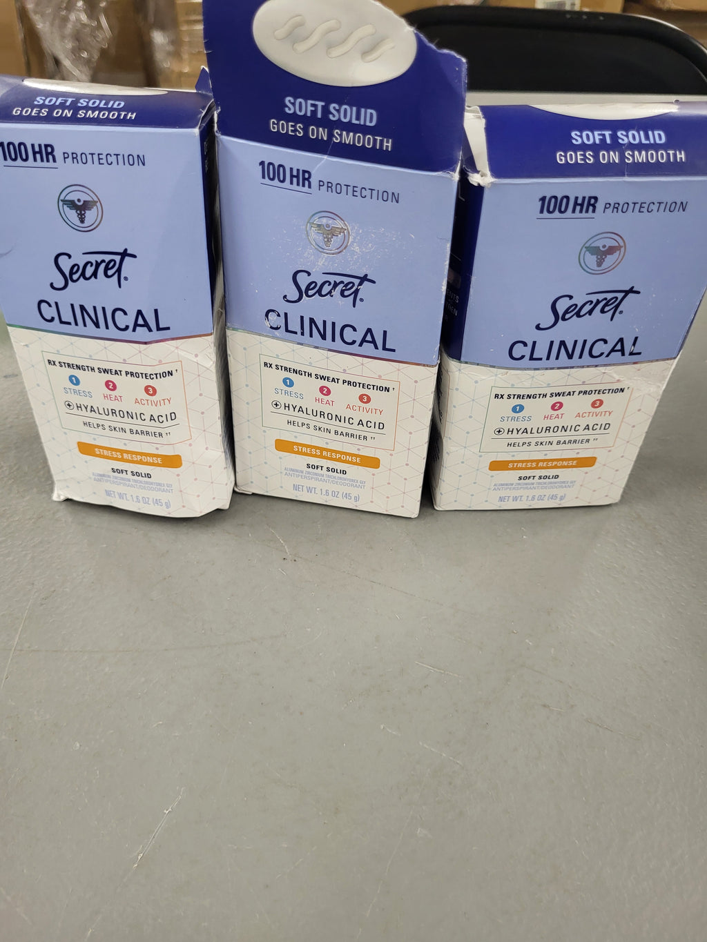Secret Clinical Strength Antiperspirant Deodorant for Women (3 pack)