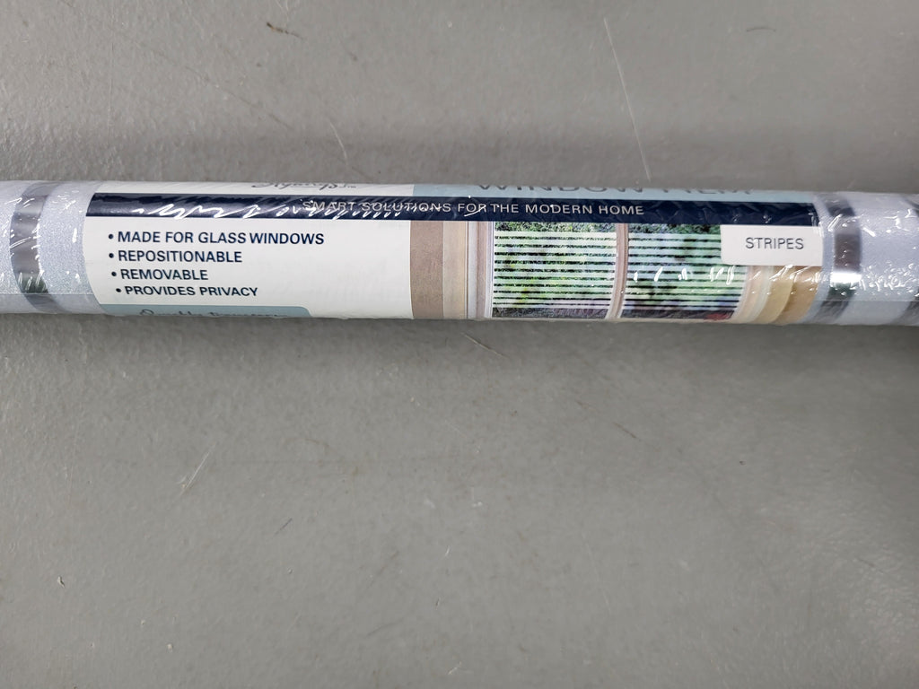 Peel & Stick Window Film Stripes