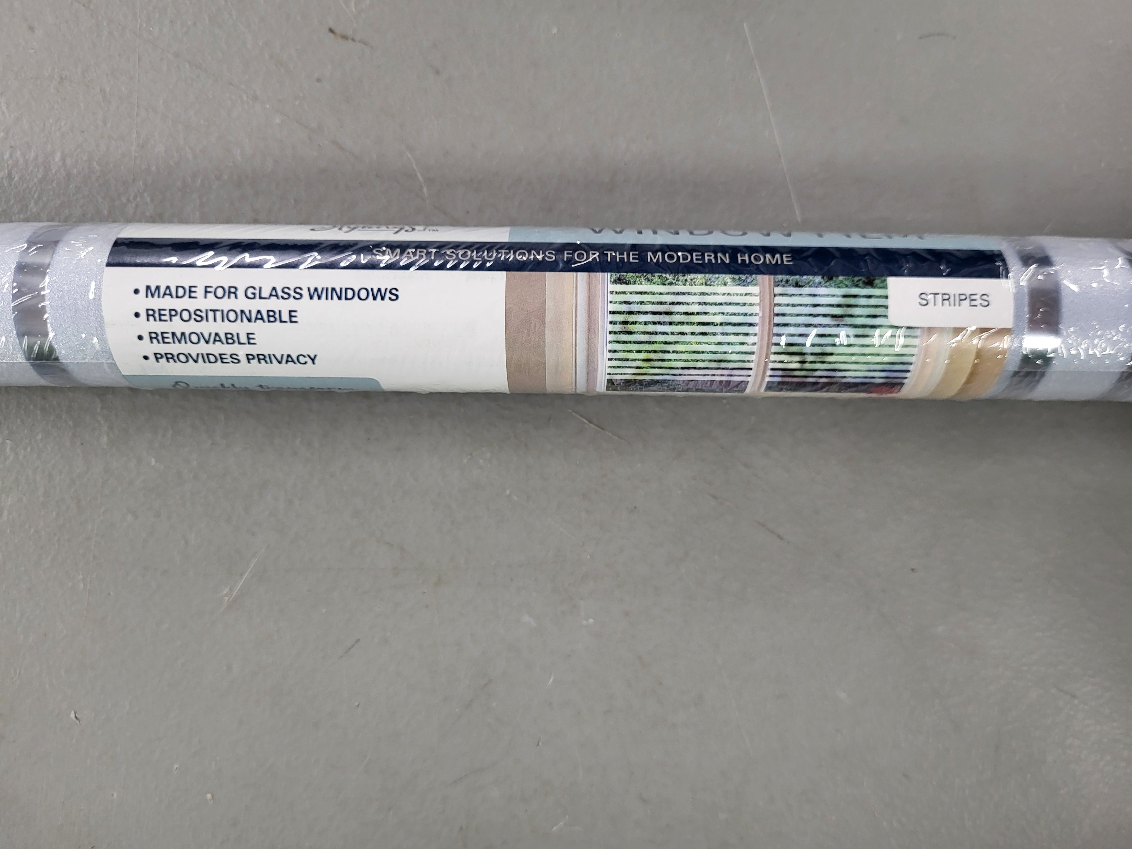 Peel & Stick Window Film Stripes