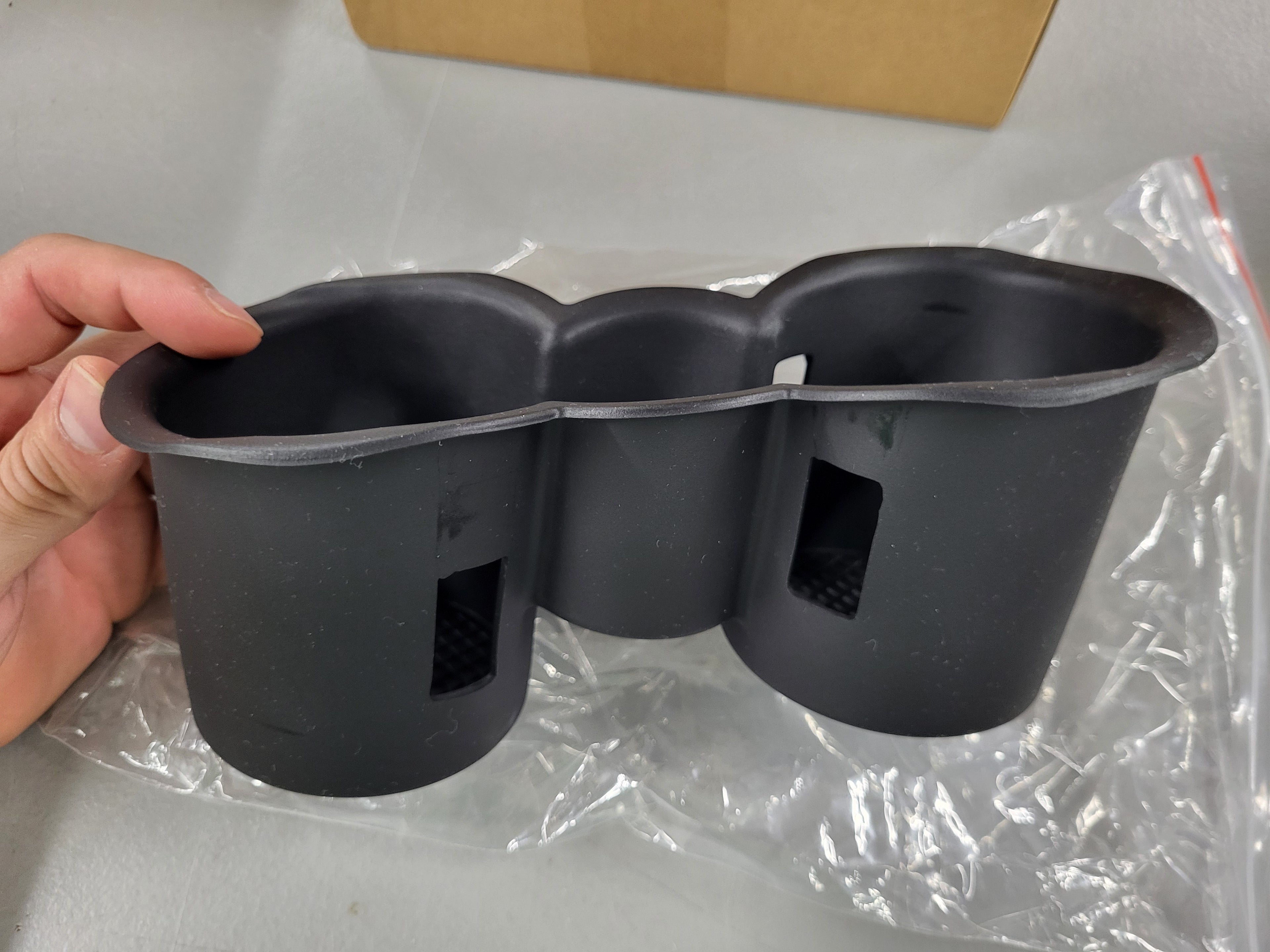 JTYZSM Cup Holder for 2020-2025 Ford Escape & 2021-2025 Bronco Sport(Not for Bronco) Center Console Cup Holder Insert Cupholder Organizer Coaster Liner for Bronco Sport/Escape Interior Accessories