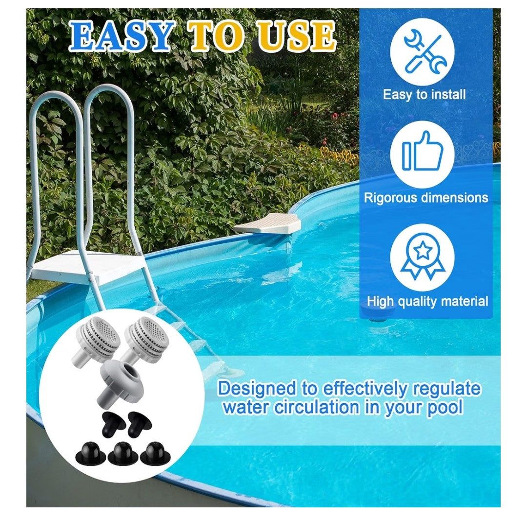 Swimming Pool Water Jet Connectors Replacement Kit