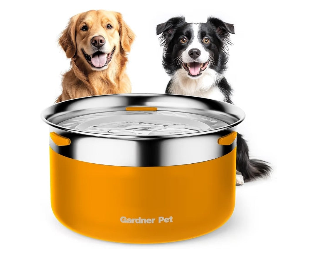 Garden Pet 1gal Slow Water Bowl