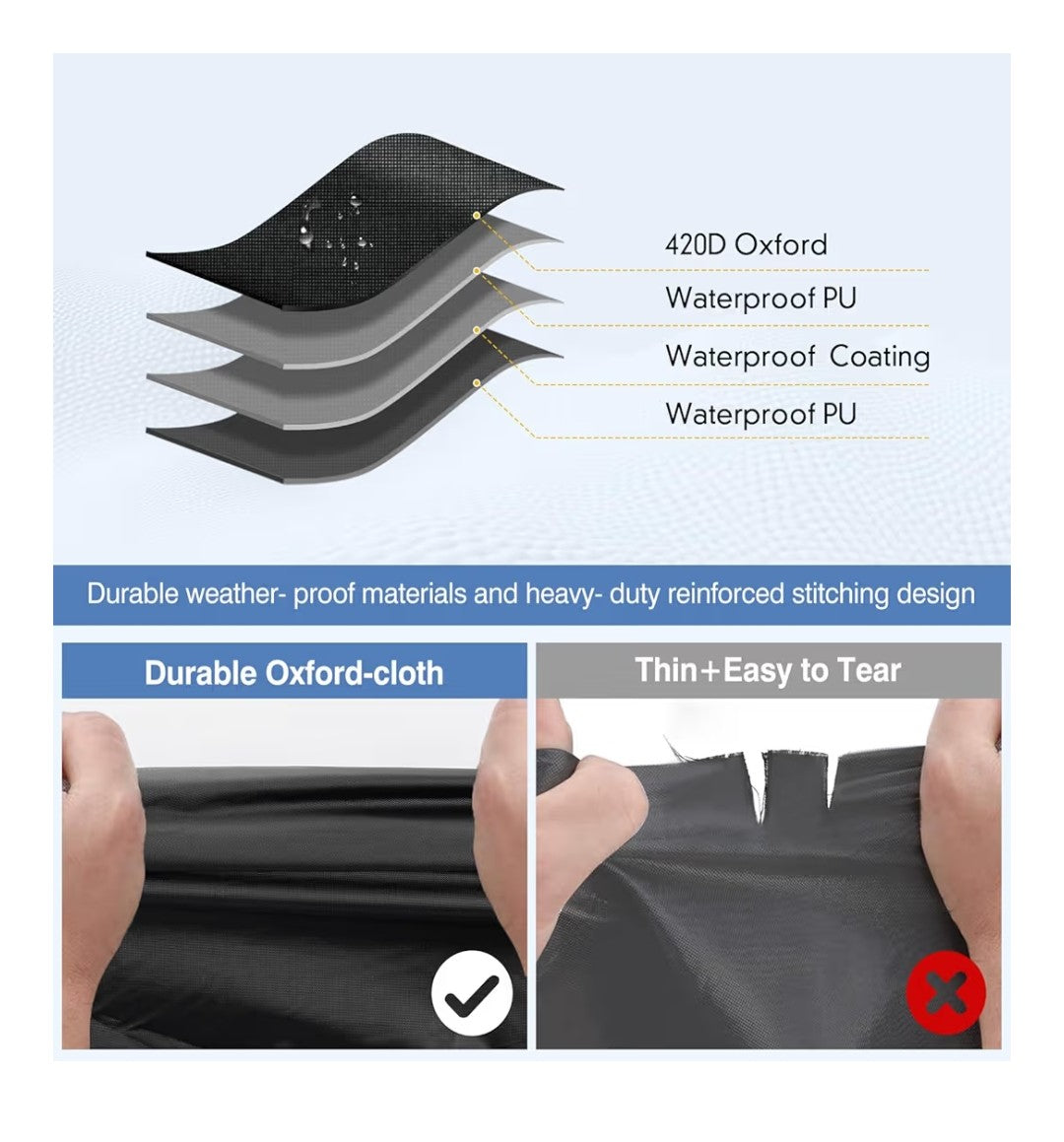 Waterproof Truck Cover 1988-1999 Chevy 1500, 2500, 3500
