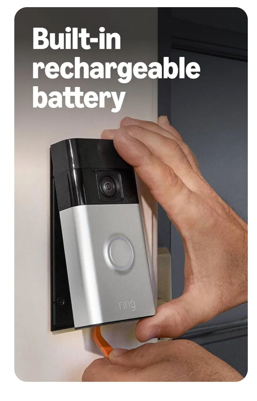 Ring Battery Doorbell (Venentian Bronze)