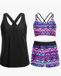 Holipick 3 Piece Tankink Swimsuit (Womens size Medium)