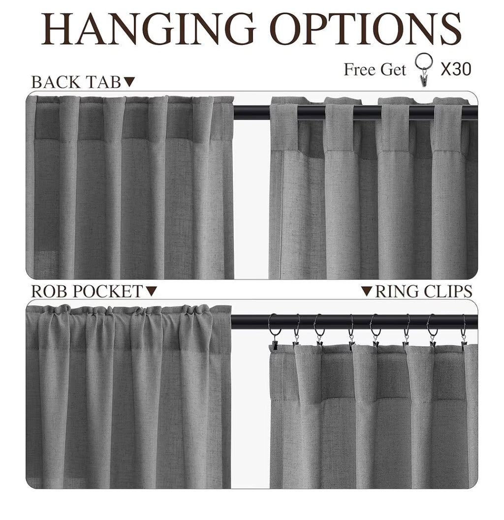 SPWIY Blazer Grey 1 Panel Curtain