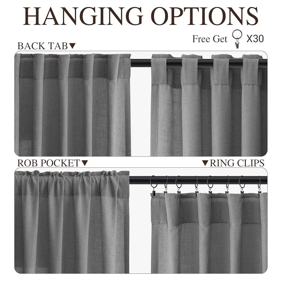 SPWIY Blazer Grey 1 Panel Curtain