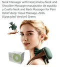 Neck Massager with Heat,shiatsu Neck and Shoulder Massager.