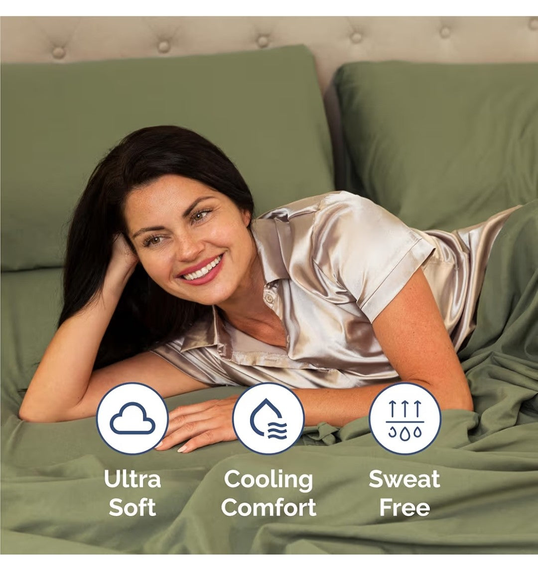CGK Linens 4 piece Sheet Set (King Size)