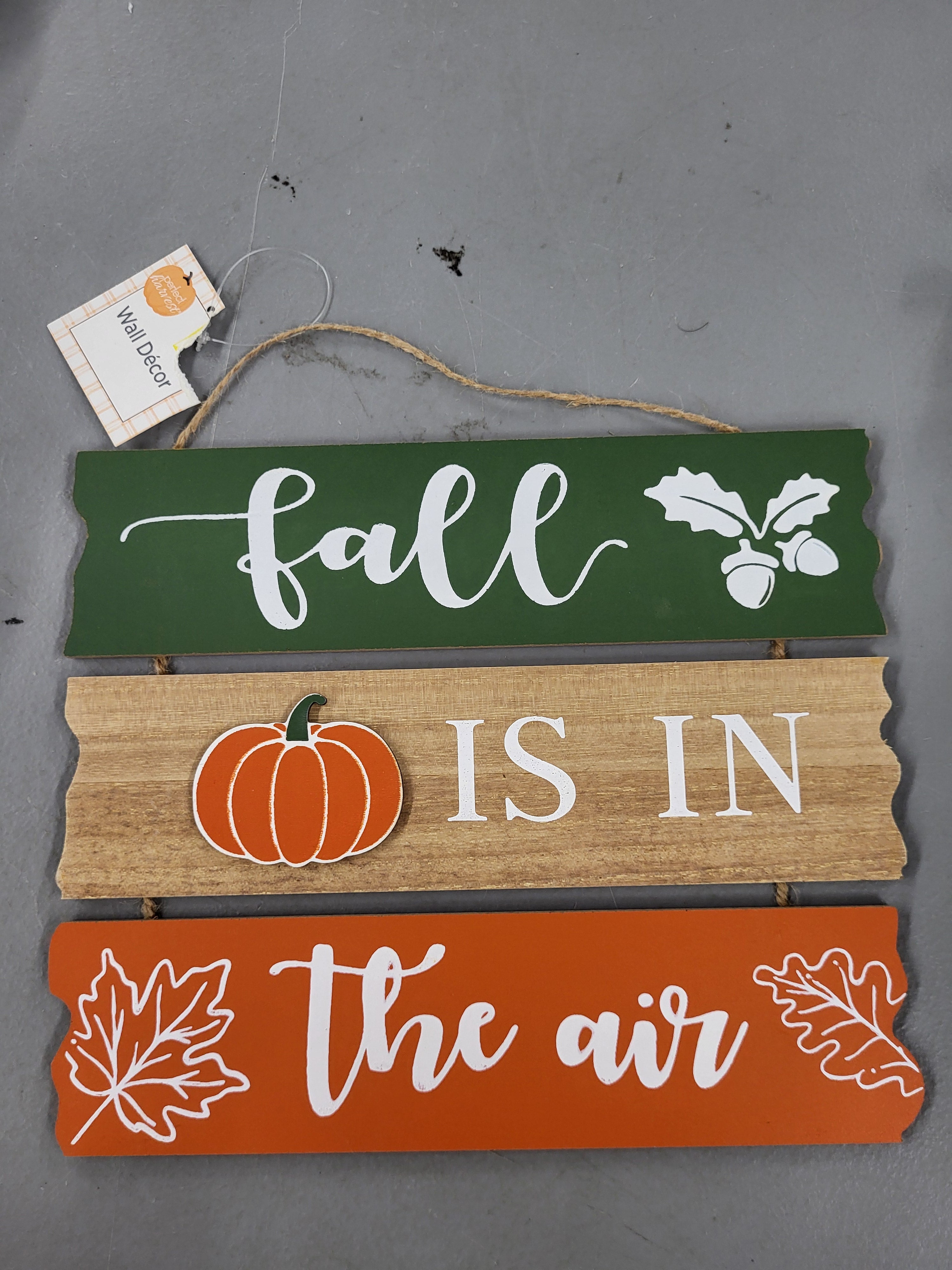 Fall Is In The Air Sign