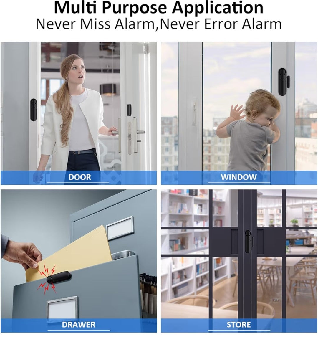 Door Window Alarm (5 pack)