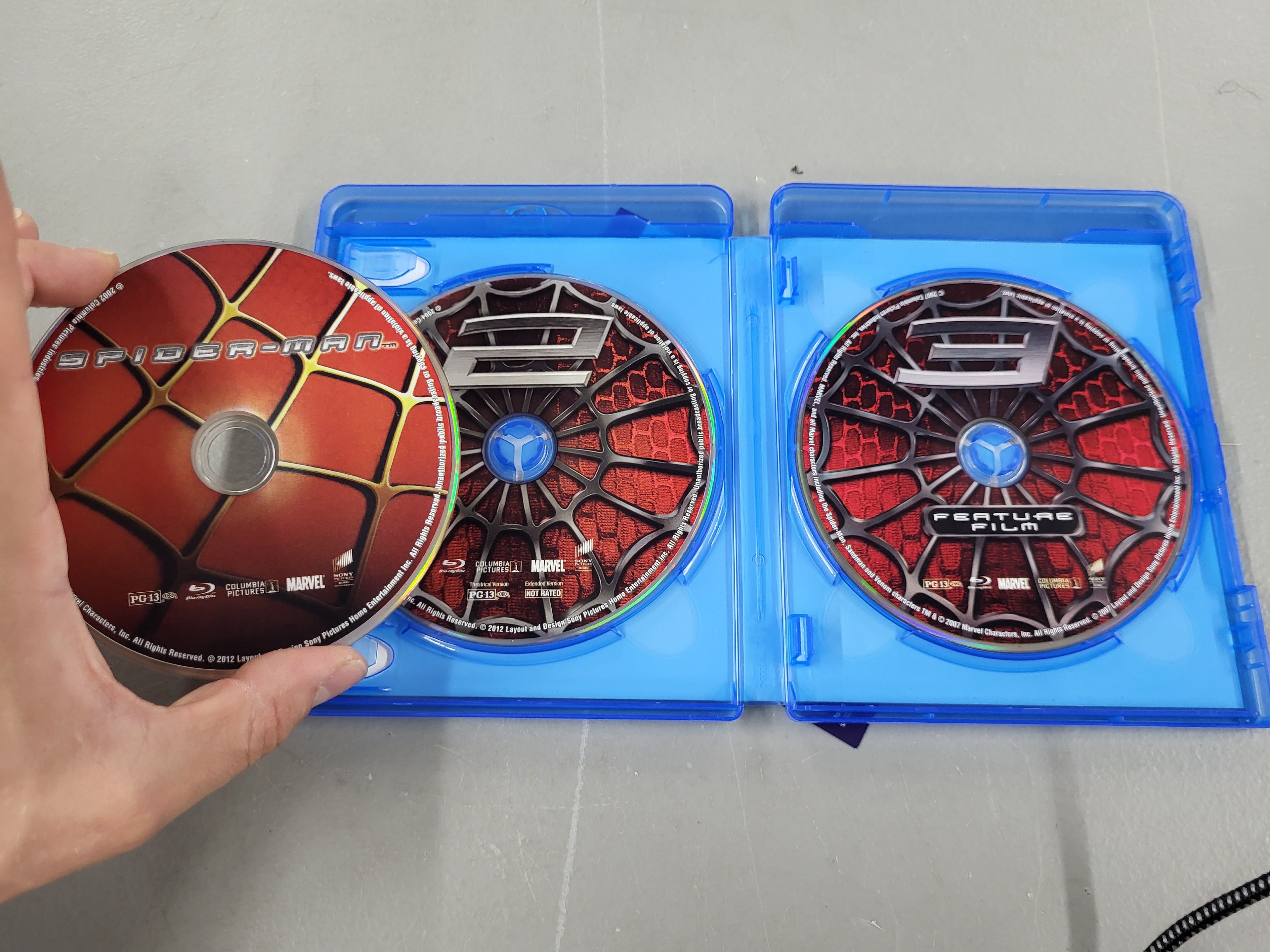 Spider-Man Trilogy Blue-Ray + Digital