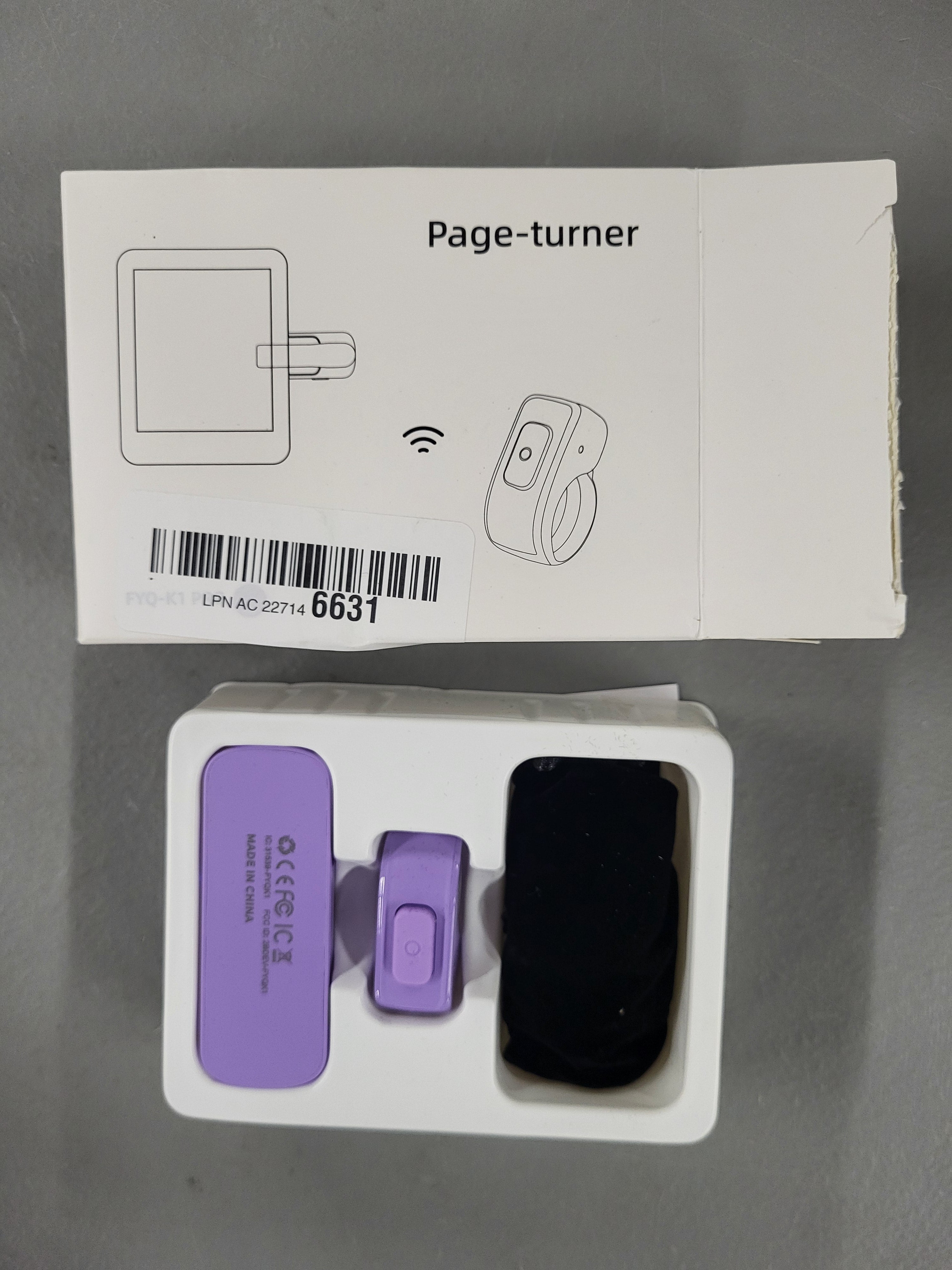 Page Turner (Purple)