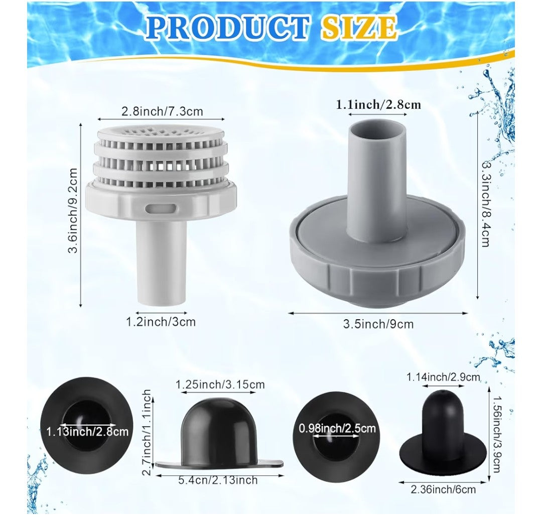 Swimming Pool Water Jet Connectors Replacement Kit