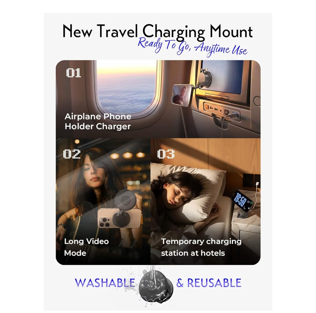 Lisen 15W Magsafe Car Mount Magnetic Charger