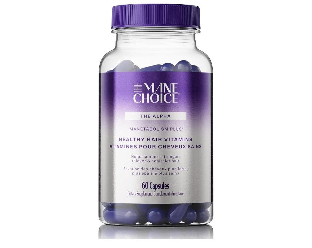 The Mane Choice Manetabolism Plus Healthy Hair Growth Vitamins (60 Capsules)