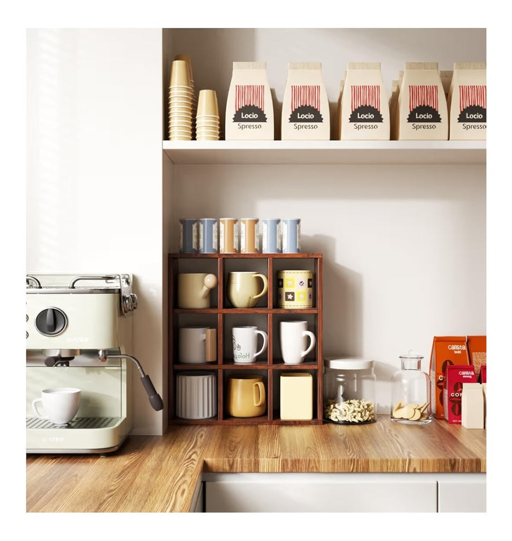 Helsin Coffee Mug Display (Bronze)