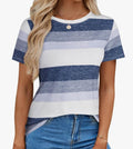 Short Sleeve Striped T-Shirt (Medium)