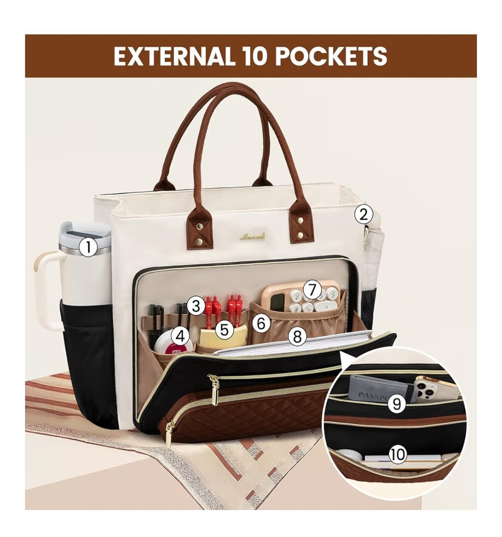 Lovevook Teacher Tote Bag