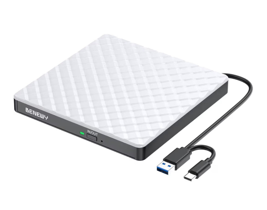 Benewy External CD/DVD Drive
