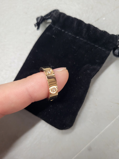 18K Gold-Plated Ring (Size 7)